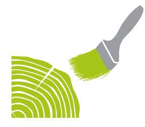 Oberfläche Holz Lärche matt