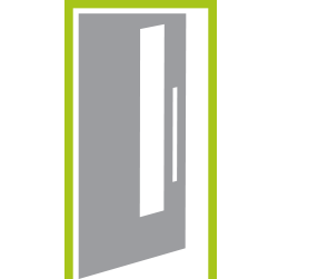 zweifarbige Holz Haustüren